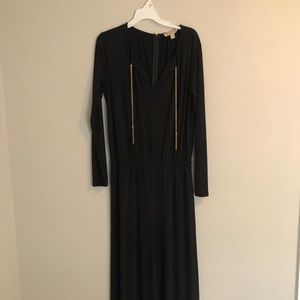 Black long sleeve jumpsuit